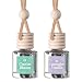 CE CRAFT CANDECraftCo Car Air Hanging Fragrance Oil Car Auto Freshener for Essential Oils Scents Fragrance Aromatherapy Automobile Diffuser Long Lasting Cactus Bloom Lavender Vanilla - Image 2