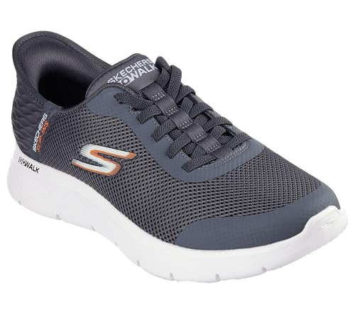 SKECHERS حذاء سكيشرز للرجال - جو ووك فليكس هاندز أب هاندز فري سليب-إنز، رمادي 7 - Image 3