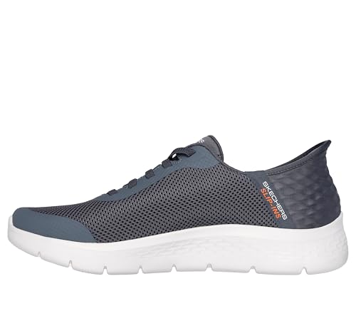 SKECHERS حذاء سكيشرز للرجال - جو ووك فليكس هاندز أب هاندز فري سليب-إنز، رمادي 7 - Image 2