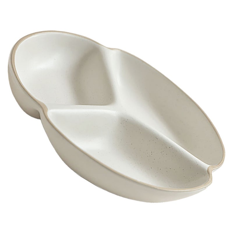 Portion Control Plate: Modern Ceramic Divided Plate - 3-Compartment Healthy Eating Diet Tray For Home Dining And Restaurant Use - Image 5