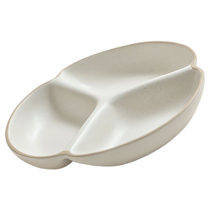 Portion Control Plate: Modern Ceramic Divided Plate - 3-Compartment Healthy Eating Diet Tray For Home Dining And Restaurant Use - Image 4