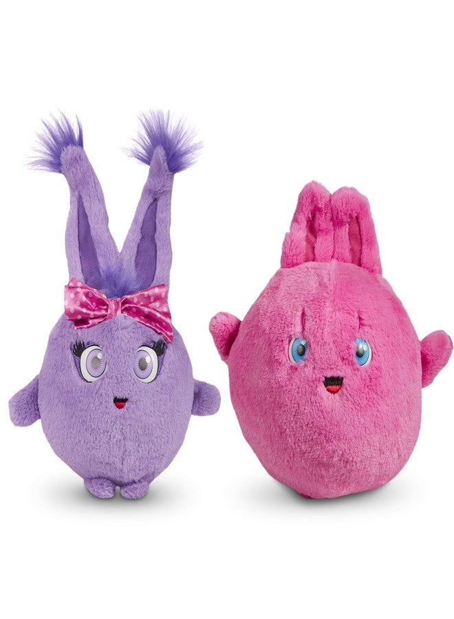 Sunny Bunnies Big Boo/Iris Bunny Blabbers Plush, Multicolor (Pack of 2) - Image 2