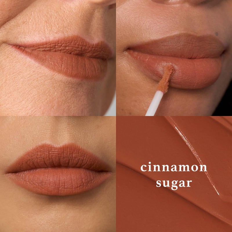 Julep It's Whipped Matte Lip Mousse - Cinnamon Sugar - Long-Lasting Liquid Lipstick - Non-Drying Velvety Finish - Moisturizing Shea Butter - Image 2