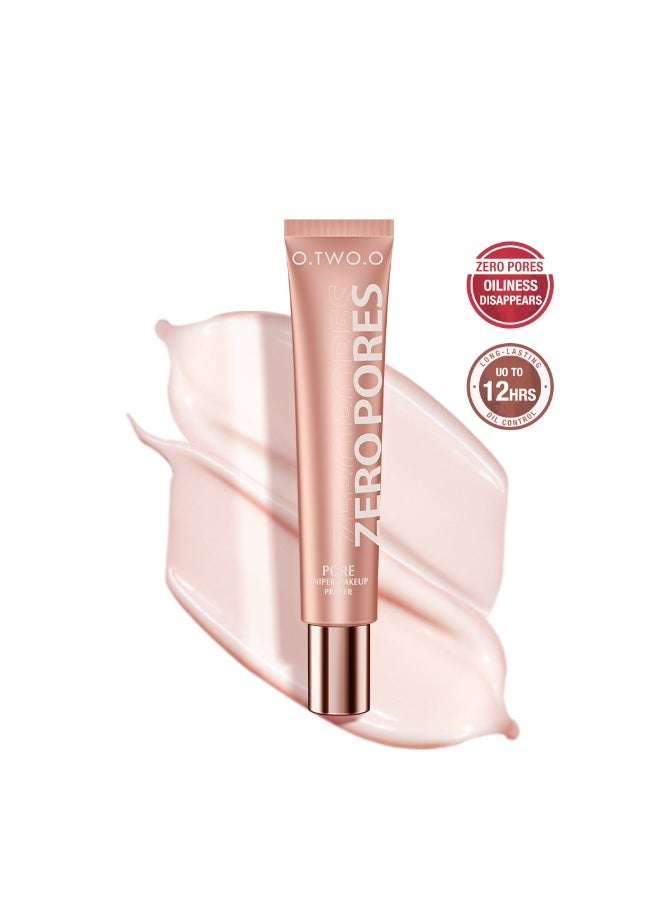 O.TWO.O Makeup Base Cream Soft Focus Makeup Oil Control Lasting Brightening Smooth Foundation Moisturizing Face Pink Makeup 20Ml/0.7Oz Perfect for Giving As Gifts on Holidays to Mothers And Friends Daily Essential - Image 1