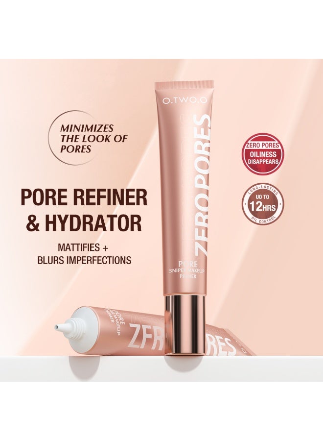 O.TWO.O Makeup Base Cream Soft Focus Makeup Oil Control Lasting Brightening Smooth Foundation Moisturizing Face Pink Makeup 20Ml/0.7Oz Perfect for Giving As Gifts on Holidays to Mothers And Friends Daily Essential - Image 3