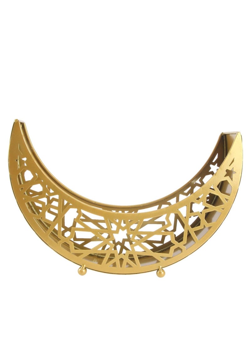 برين جيجلز قهقهات الدماغ صينية تقديم حديدية من طبق عيد مبارك، طبق عيد رمضان ديكورات رمضان، عرض حلويات حفلة عيد مبارك - Image 1