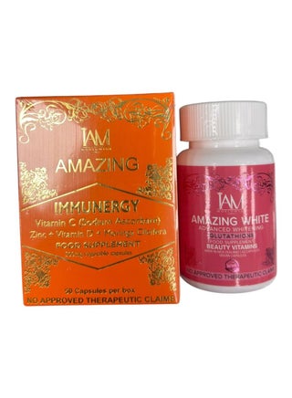 IAM Amazing immunergy and amazing beauty vitamins | Best Price Qatar