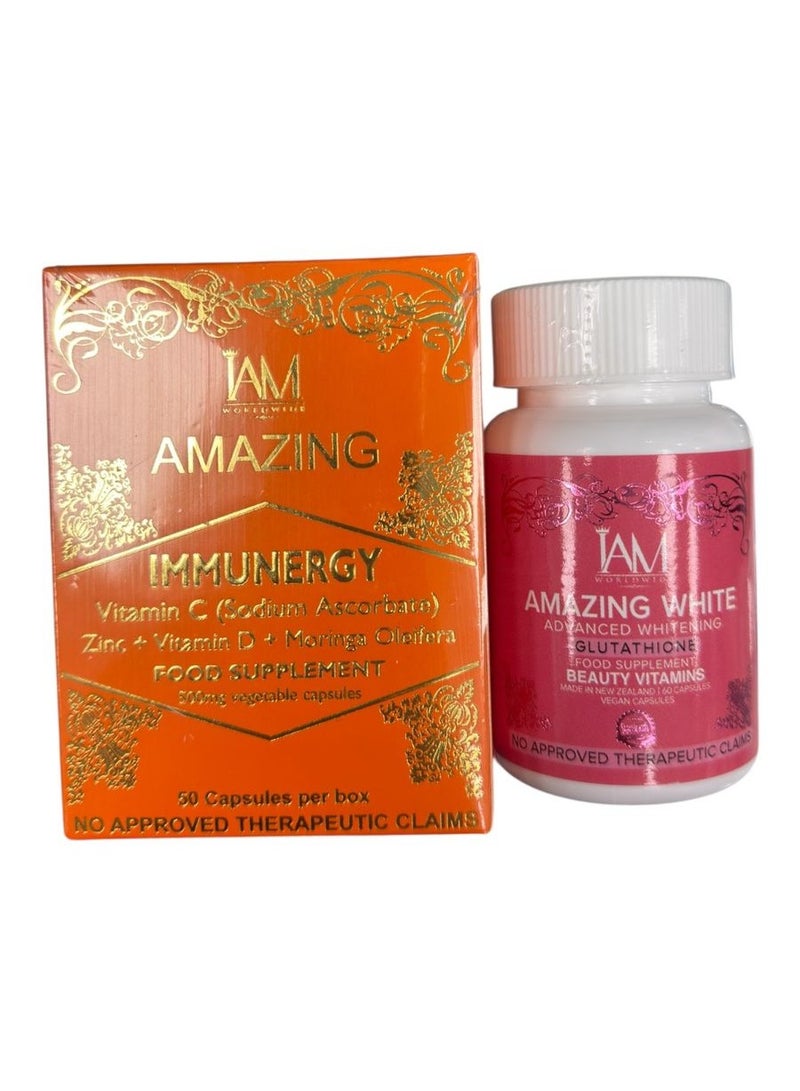Amazing immunergy and amazing beauty vitamins