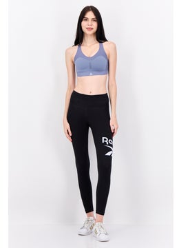 Reebok Women Printed Padded Sports Bra, Grey  - Image 2