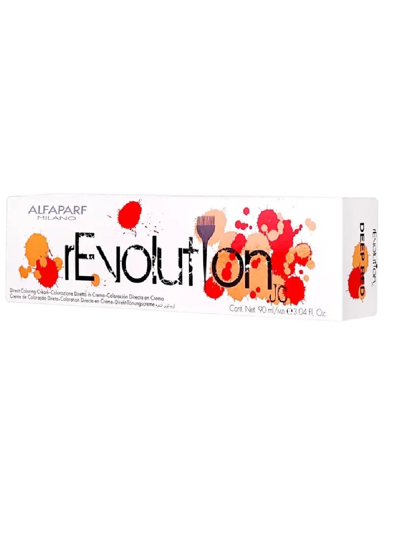 ALFAPARF MILANO - Revolution Jc Hair Colour Deep Red 90ml - Image 1