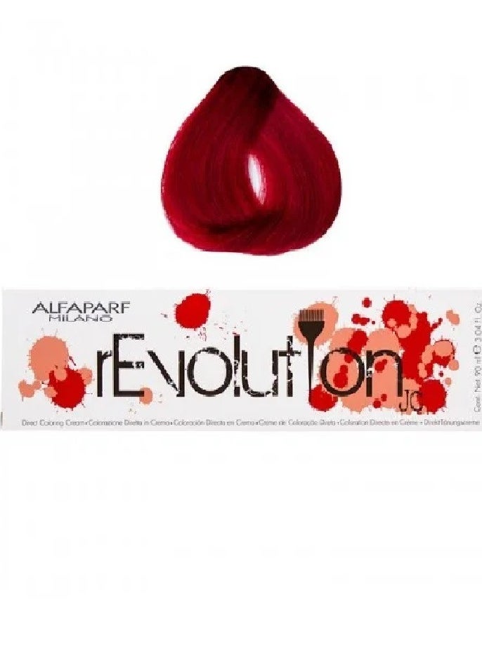 ALFAPARF MILANO - Revolution Jc Hair Colour Deep Red 90ml - Image 1