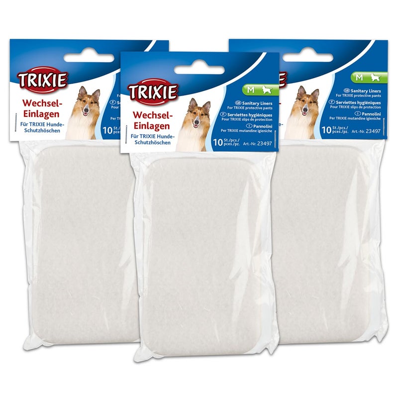 Trixie Pads for Protective Pants, 10 Pcs (m) Pack of 3 - Image 1