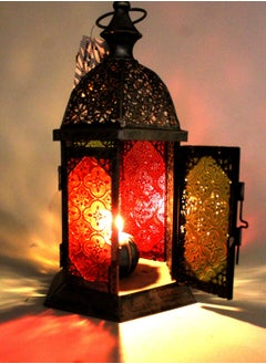 Antique Museum RAMADANMOROCCAN TRADITIONAL HANGING LAMP-6CORNER(1757)32CM-BM5740 SILVER COLOR  - Image 3