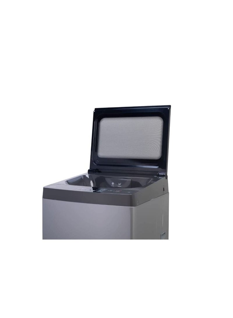 TOSHIBA - Top Load - Washing Machine - 9 KG - Silver - AW-J900DUPEG