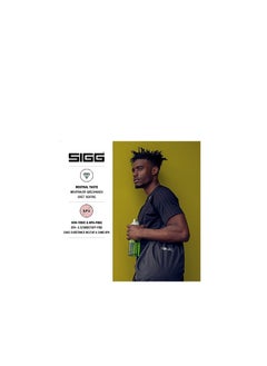 Sigg - Tritan Water Bottle - Total Color One - Suitable For Carbonated Beverages - Dishwasher Safe - Leakproof - Featherweight Bpa Free - 0.6L / 1L  - Image 4