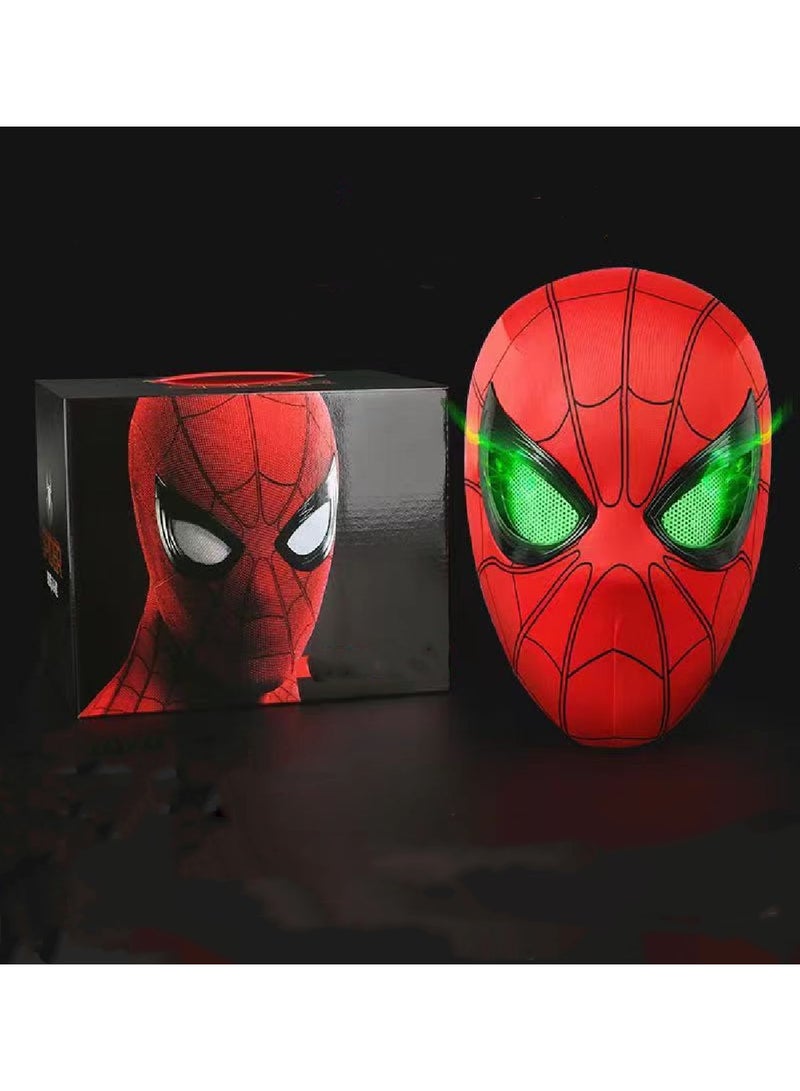 Spider-Man Hood, Fluorescent Electric Eyes, Movable Chin Control, Fully Automatic Mask  - Image 2