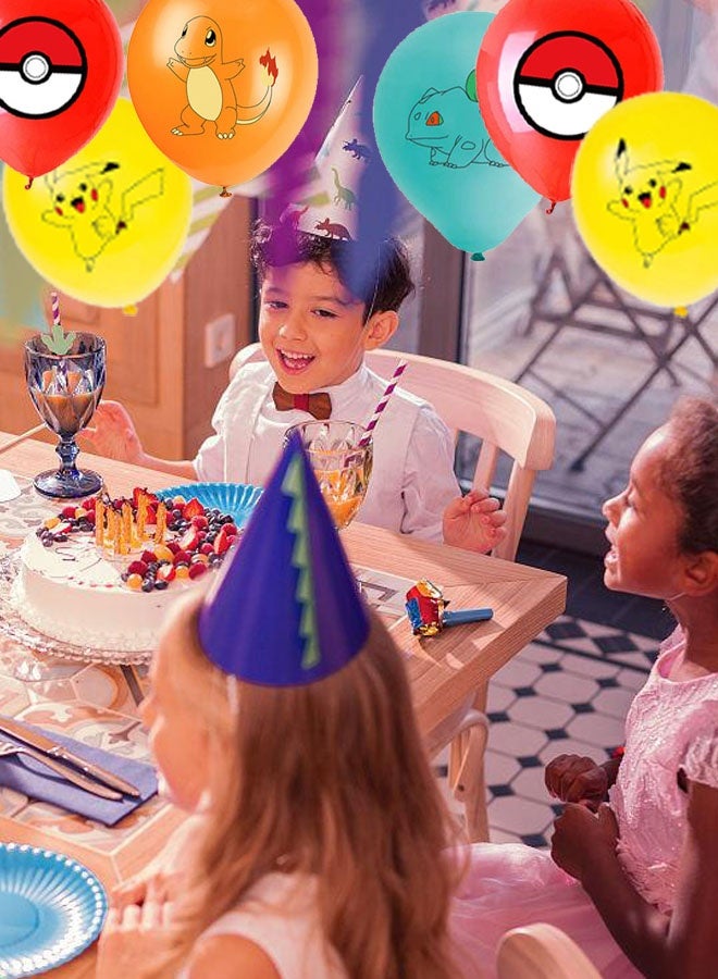 20-Piece Decorative Birthday Party Inflatable Balloon Set Anime Theme - Image 4