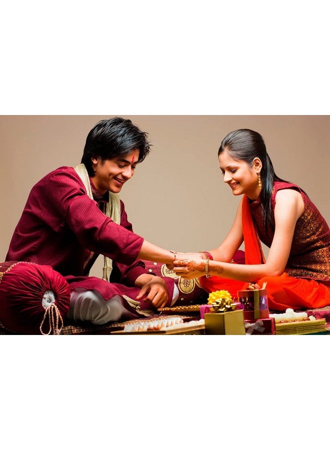 Mobison HakunaMatata Combo of 10 Dora Rakhi Set for Brother, Bhaiya, Bhabhi for Rakhi/Rakshabandhan with Roli Chawal & Greeting Card | Premium Rakhi Hamper RKHMPR1 - Image 5