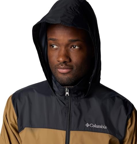 Columbia Men's Glennaker Lake II Rain Jacket, Delta/Black, Small - Image 5