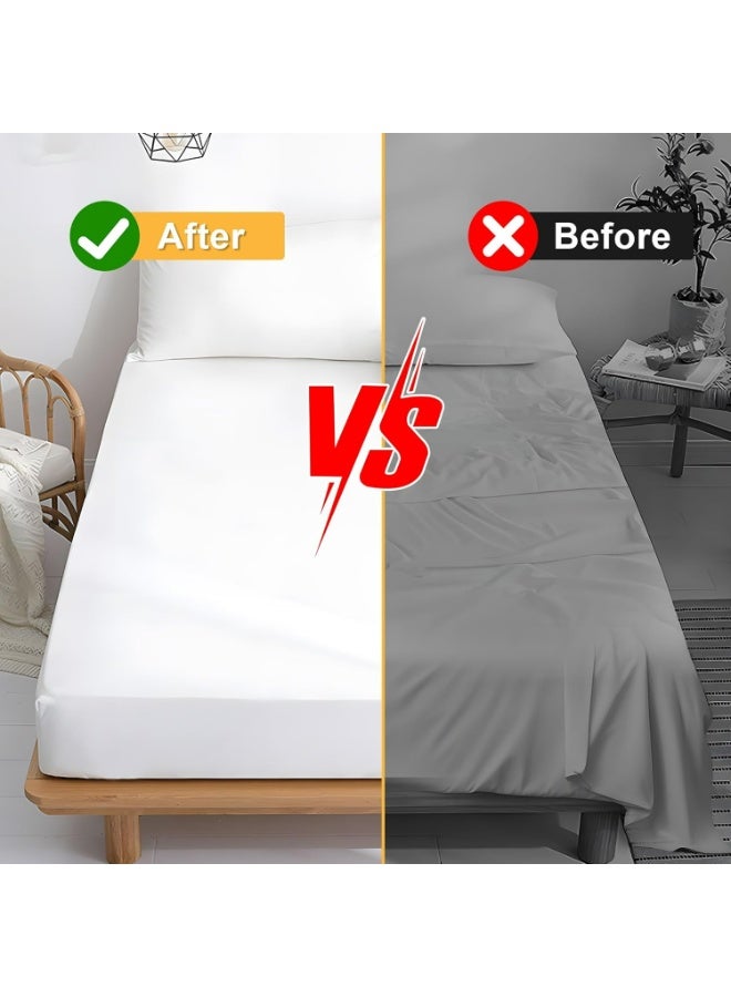 Generic Bed Sheet Holder Set – 4 Pack Heavy Duty Sheet Straps for All Mattress Sizes - Image 5