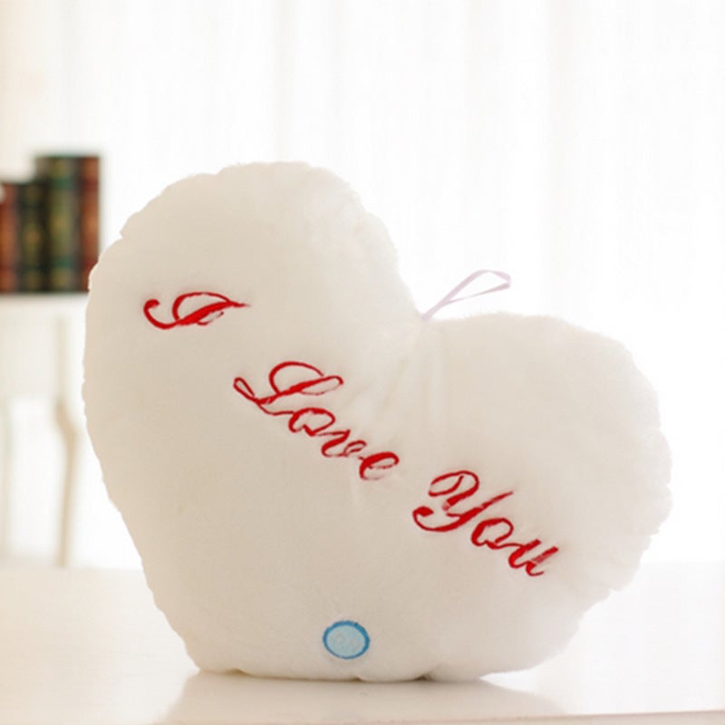 Colorful Light-Up Musical Plush Throw Pillow – Soft Decorative Toy Gift