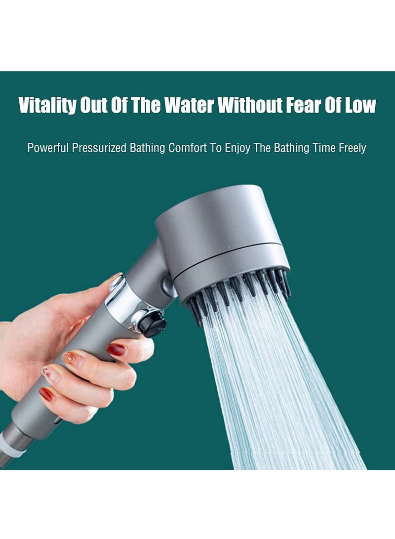Arabest Shower Filter Shower Head - High Pressure Bathroom Accessories Set to Remove Chlorine and Impurities, Massage Scalp to Prevent Hair Loss and Dry Skin, with Shower Hose and Shower Holder (3 Modes) - Image 3