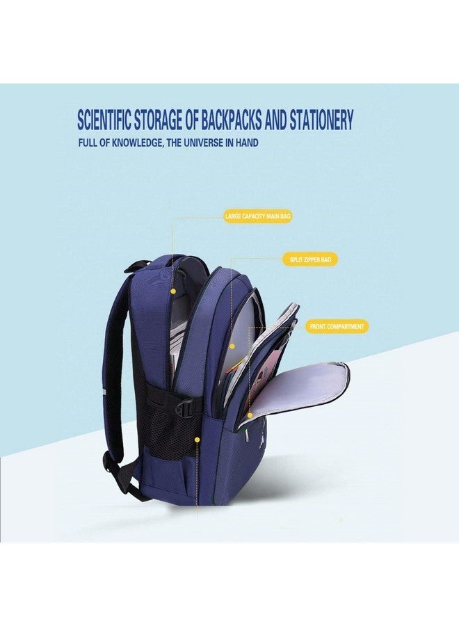 Impulse حقيبة إمبلس أسترو نوت 27 لتر للجنسين أنيقة وعصرية مقاومة للماء مطبوعة، حقيبة ظهر للسفر الجامعي 5 أقسام، حقيبة مدرسية للأولاد والبنات - Image 4