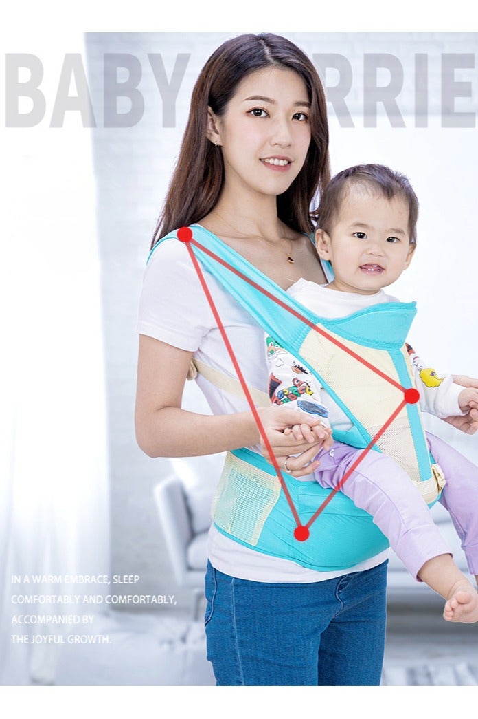 OASIS DESERT Baby Carrier Waist Stool Suitable for Newborns to Toddlers Adjustable and Detachable Baby Hip Seat Four-season Universal Breathable Carrier Bag - Image 4