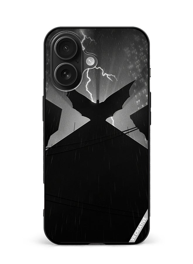 Protective Case Cover For Apple iPhone 16 Plus Batman Amoled Design Multicolour
