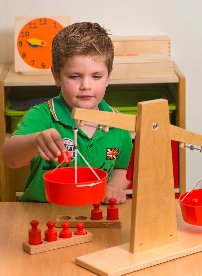 Educo Wooden Balance Weighing Scale Toy - Image 1
