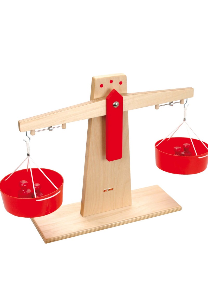 Educo Wooden Balance Weighing Scale Toy - Image 2