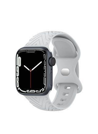 Apple Watch Band Compatible with iWatch Series 7, SE, and Ultra Apple Sheepskin Grain Butterfly Clasp Silicone Band 49mm - pzsku/Z4EEC4A40E8B044B2CB7DZ/45/_/1692512748/0f8a5d74-00ef-4920-8c31-dd981162dd55