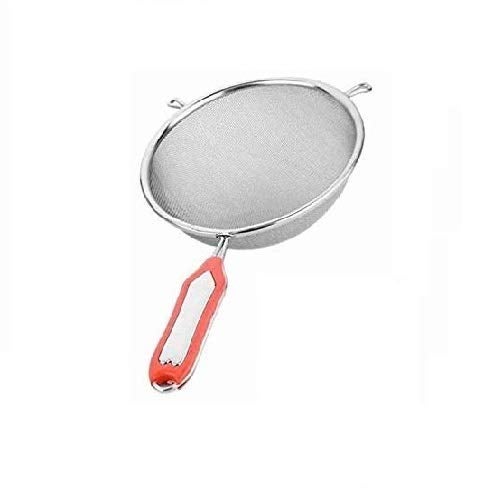 Foliam Stainless Steel Soup Juice StrainerLiquid FilterSteel soapSet of 1 Pcs 13cm