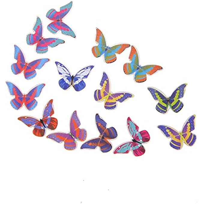 PowerTRC Toy Magnetic Desktop Sculpture (Butterflies) | Mini Magnetic Art Decoration for Desktop | Fun Stress Relief Office Gift - Image 5