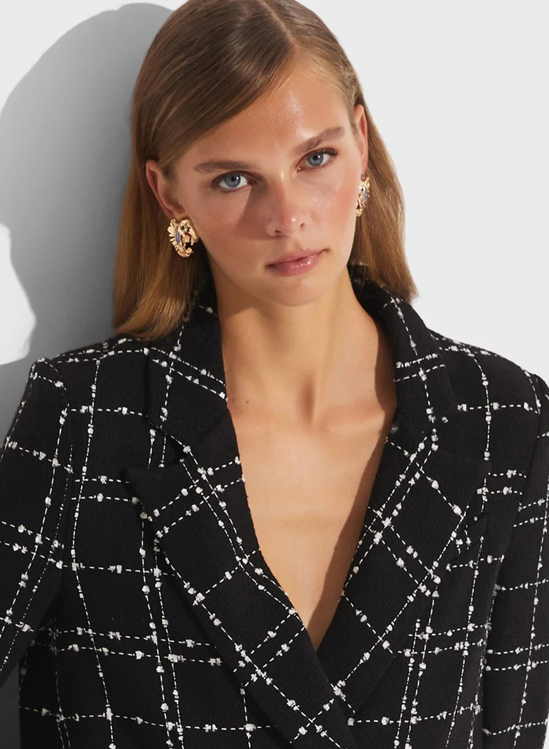 جون Button Detail Jacket
