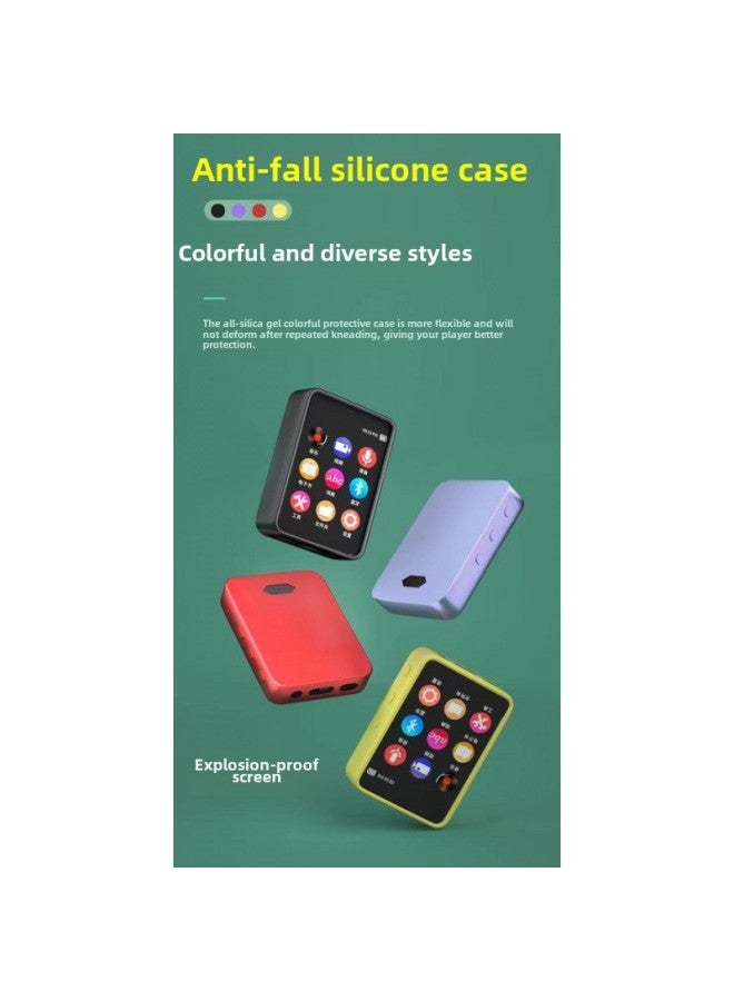 نسخة الطالب شاشة Mp3 Mp4 Walkman خارج شاشة بلوتوث صغيرة تعمل باللمس الإنجليزية قراءة الروايات الاستماع إلى الأغاني مجموعة واضحة لون الجسم الآخر: شاشة زر 2.2 بوصة سوداء 【قاموس صوتي/بطارية متزايدة】 - سعة الذاكرة: 64 جيجابايت تم تنزيل الموارد الشائعة (الأغاني + الروايات) - المعيار الرسمي + 【hifi - Image 4