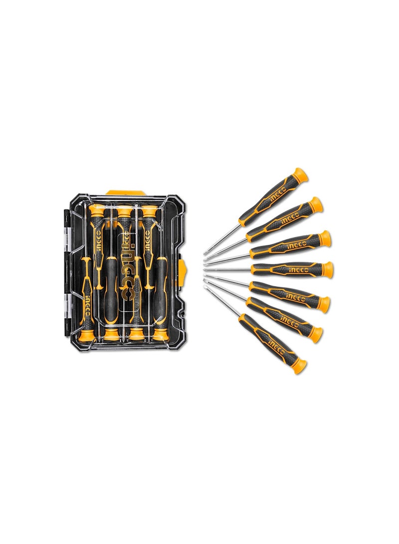 INGCO Precision Screwdriver Set 7 PCS - Image 1