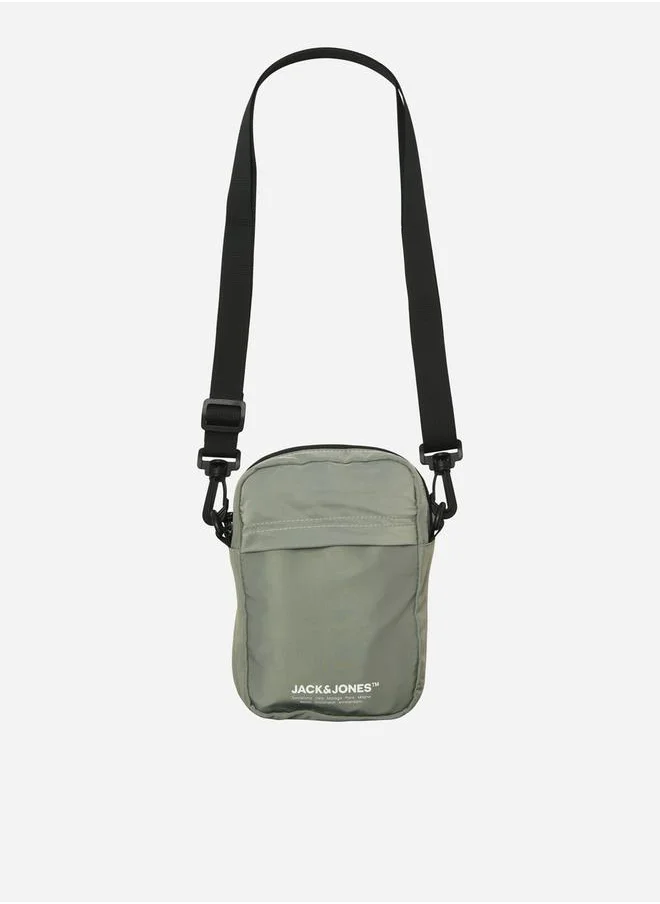 JACK & JONES Logo Print Sling Bag