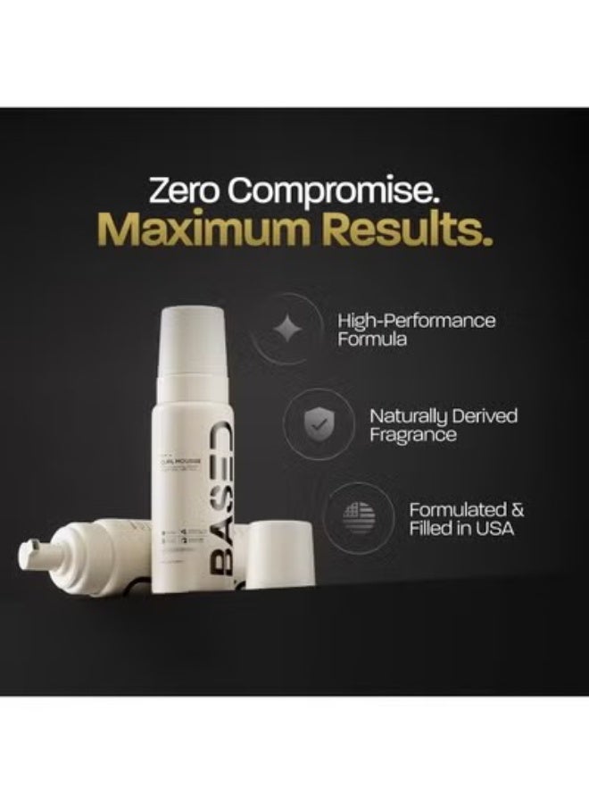 استنادا الي Curl Mousse - حجم فوري وتعريف مع عقد مرن - صيغة خفيفة الوزن مع بروتين الأغاف والأرز - غير سامة، خالية من السيليكون لجميع أنواع Curl (6.8 أوقية فلورية، حزمة من 1) - Image 3