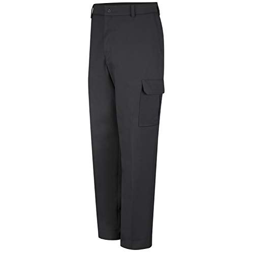 Red Kap Men's Industrial Cargo Pant, Black, 38W x 34L - Image 3