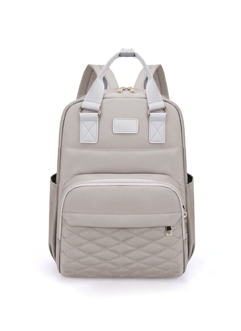 VInedi - Mommy bag multi-function with urine pad new portable stroller bag multi-functional large-capacity insulation mother and baby bag - Image 1