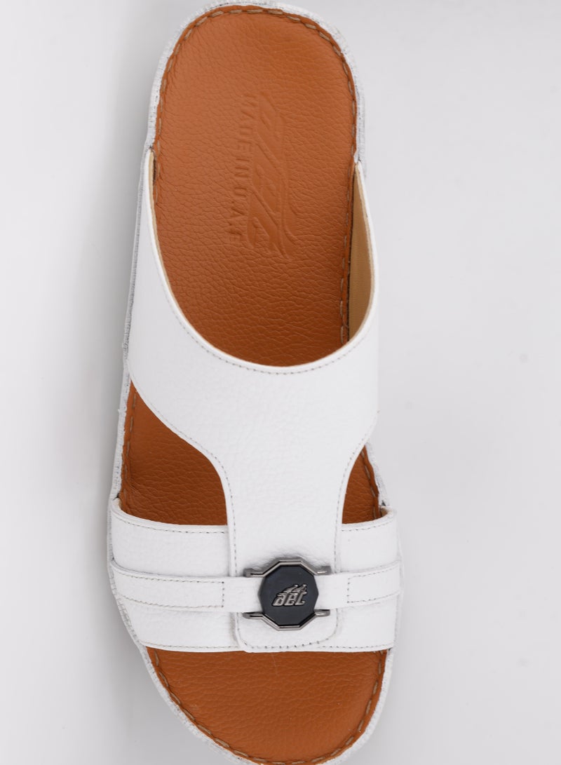 النهام صندل عربي يدوي فاخر | جلد نقي ونعل PU | حرفة أصيلة - Image 4