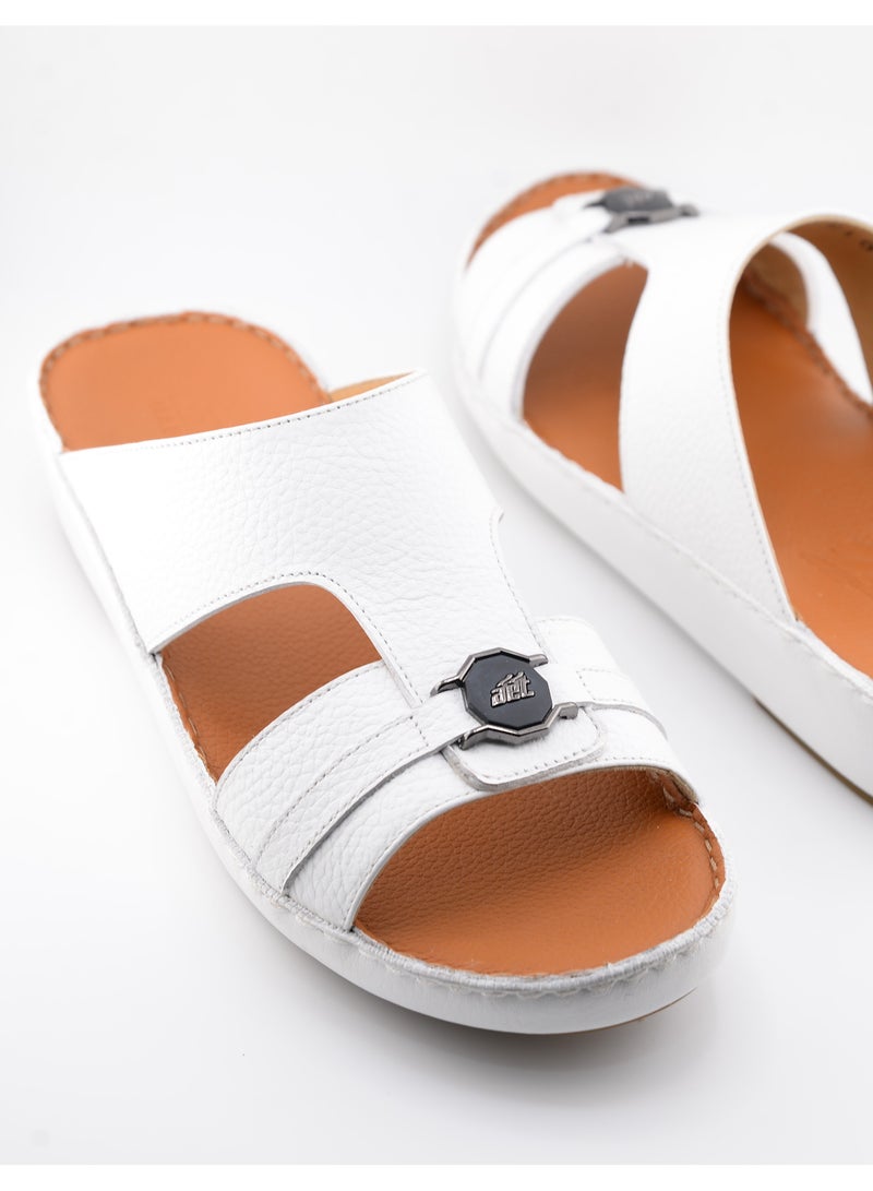 النهام صندل عربي يدوي فاخر | جلد نقي ونعل PU | حرفة أصيلة - Image 2