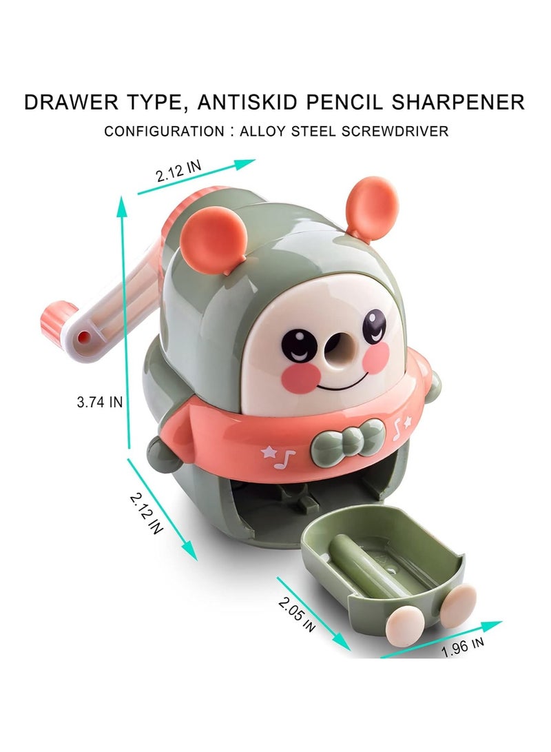 عام بكرة قلم رصاص قرطاسية لتعليم الأطفال قرطاسية تعليمية يدوية لطيفة على شكل دب كرتوني مبدع - Image 2