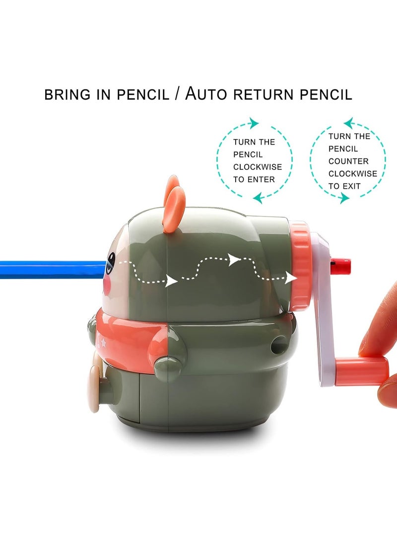 عام بكرة قلم رصاص قرطاسية لتعليم الأطفال قرطاسية تعليمية يدوية لطيفة على شكل دب كرتوني مبدع - Image 5