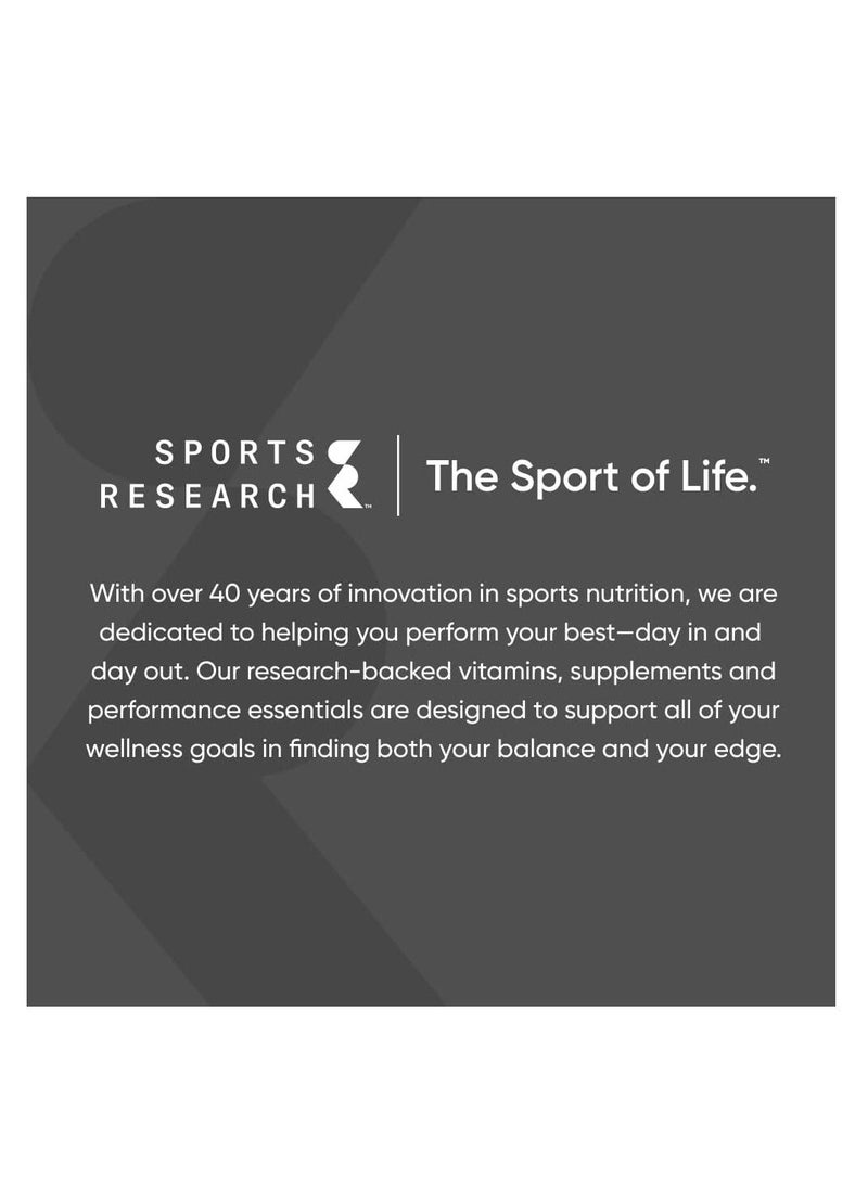 SPORTS RESEARCH - Multi Collagen Complex 1600 mg Per Serving 90 Capsules - Image 1