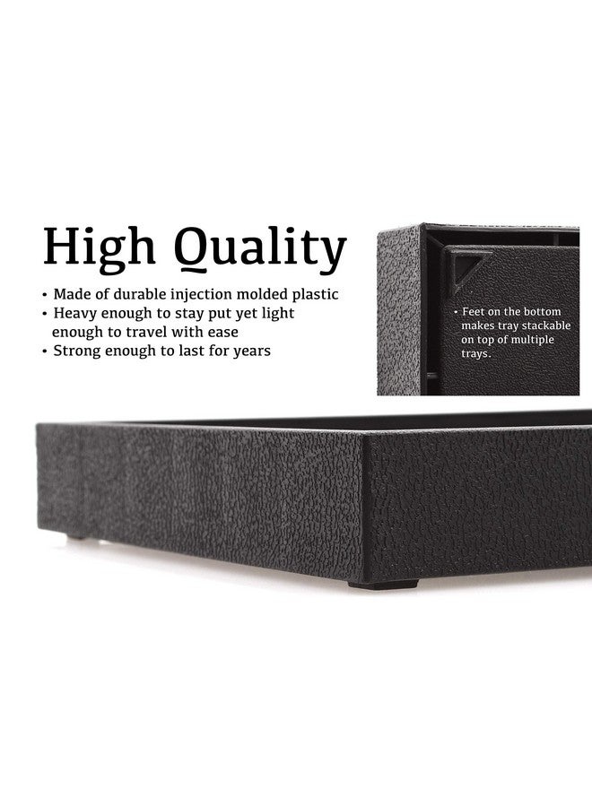 Forged Dice Co. Dice Tray 14" - Reversible Dice Rolling Mat - Compatible with Board Games and Tabletop RPGs Like Dungeons and Dragons Pathfinder Roleplaying Games - Dragon Battle - Image 3