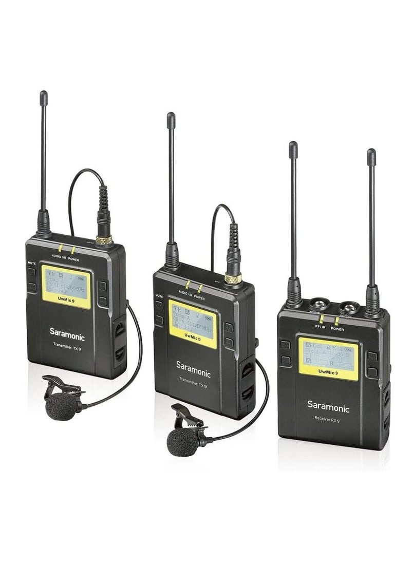 Saramonic - UwMic9 Kit2 UHF 2-Person Wireless Mic System - Image 1