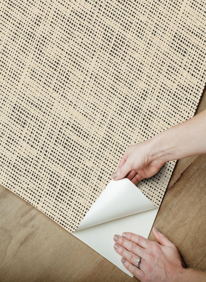 NuWallpaper Laos Ivory Peel and Stick Wallpaper, NUS6196 - Image 4