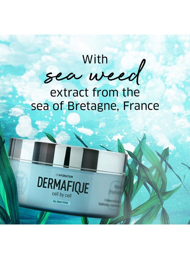 Dermafique Aqua Cloud Hydrating Crème With Shea Butter - 200G, With Seaweed Extracts, Weightless & Non-Greasy That Results In Glowing Skin, Moisturizer For Face With Deep Hydration And Nourishment | For All Skin Type - Image 2